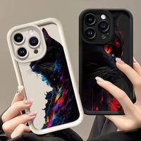 Gambar YWSBFID Casing Hp untuk OPPO Reno 6 4G Case Pola Kucing hitam Kasing Anti Drop Kesing Casing Silikon Softcase Casing - Gaya1, OPPO Reno 6 4G dari YWSBFID MALL Kab. Tangerang 5 Tokopedia