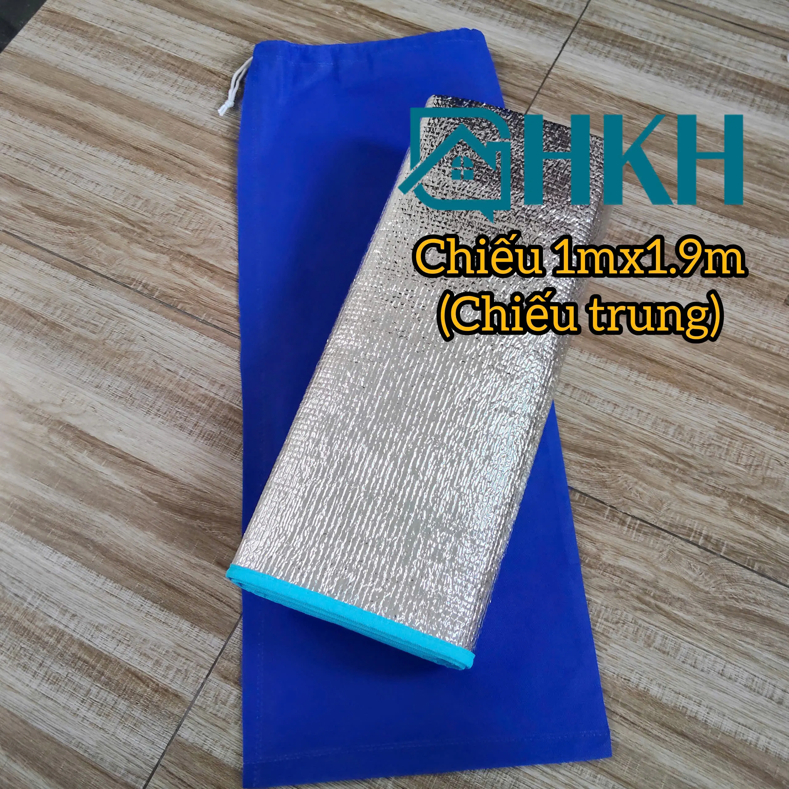 VIỀN XANH 1m x 1.9m+TÚI