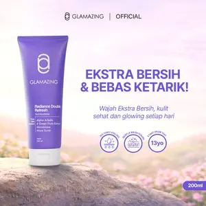 Glamazing – Radiance Double Refresh SkinBubble 200ml Facial Cleanser Membersihkan Mencerahkan Wajah