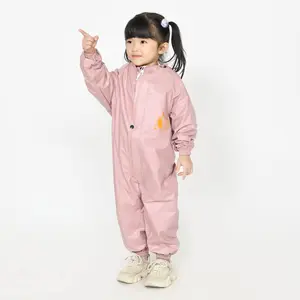 ATHENA Jas Hujan Anak Jumpsuit Balita Usia 1-6 Tahun Bahan PVC Anti Rembes Kuat Tebal Elastis