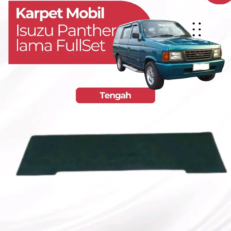 karpet mobil Isuzu panther lama kotak Fullset alas kaki Car panther lama kotak kabin Karet 3