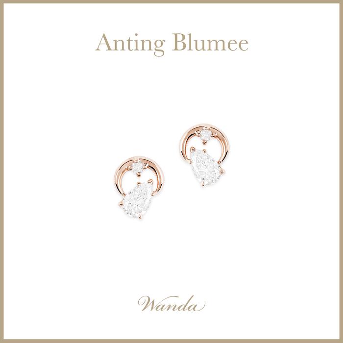 Gambar Anting Berlian Wanda - Blumee - Earrings dari Wanda House Of Jewels Kota Administrasi Jakarta Pusat Tokopedia