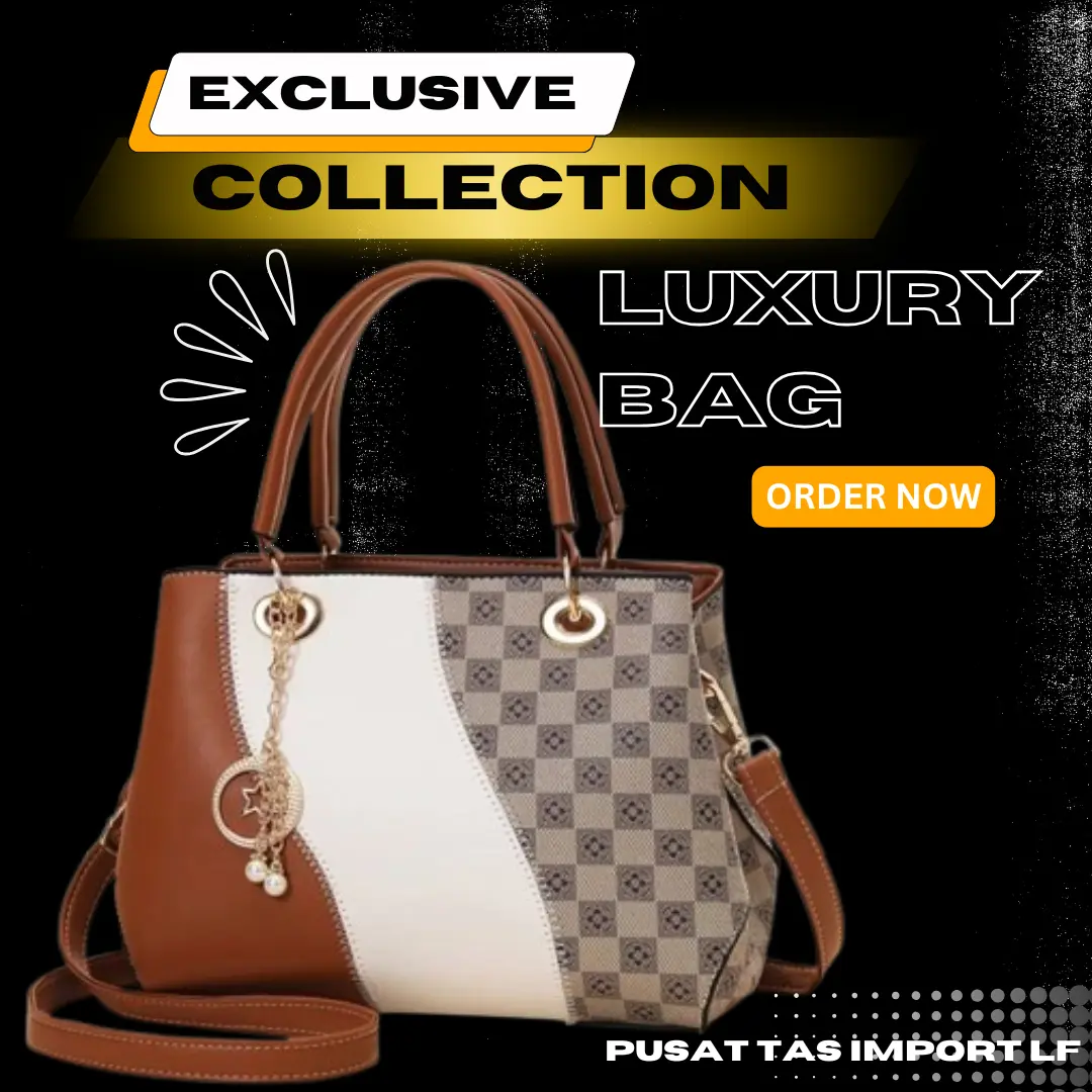 Tas handbag jinjing tenteng Kondangan Wanita Elegan Pesta Mewah Kerja kantor Terbaru kekinian import premium J08009