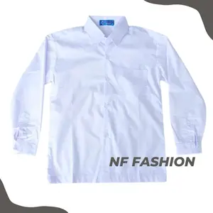 BAJU PUTIH POLOS LENGAN PANJANG SD MI ANAK/BAJU POLOS PUTIH LENGAN PANJANG SD MI ANAK Fashion Perempuan Laki Sekolah