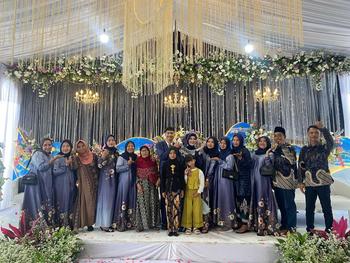 Product Review of SET OUTER FUJI dress lebaran/ kodangan pesta termurahhh baju kondangan kekinian baju one set outer set brukat mewah wanita baju bridesmaid wanita Muslim Panjang Gamis Setelan from M**a 1