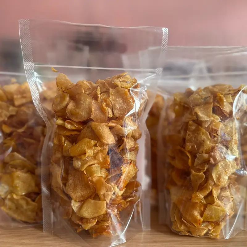 Kripik ubi pedas manis legend Cemilan Crispy Camilan Keripik Asin 7