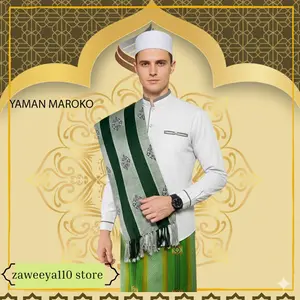 RIDA SORBAN YAMAN MAROKO MOTIF KAS TIMUR TENGAH WARNA