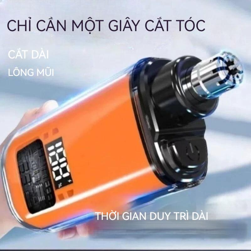 Máy tỉa lông mũi chạy điện cho nam, dụng cụ cắt và tỉa có thể sạc lại để loại…