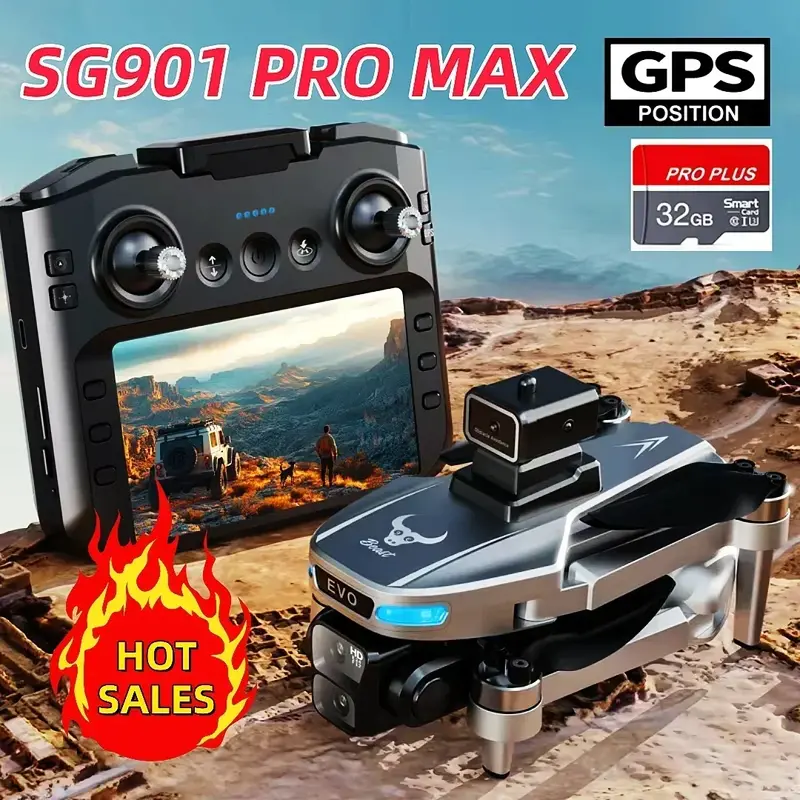 Hd Dual Camera Sg901 Drone SG901 PRO MAX Drone 8K Professional GPS