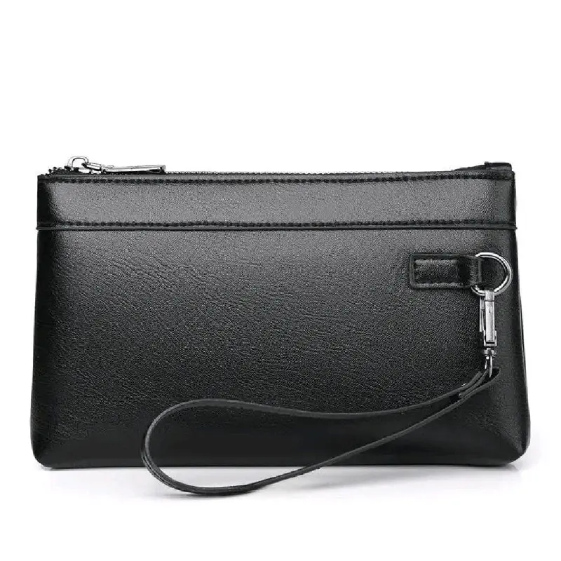 Handbag Clutch Kulit PU-Dompet Genggam Tangan Pria Wanita Model Monza Lotus 2