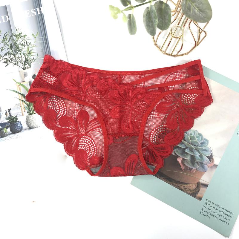 Product Introduction of Quần Lót Nữ, Thời Trang, Ren Gợi Cảm, Đồ Lót Thoáng Khí, Cạp Thấp, Mềm Mại Và Thoải Mái, Quần Lót, Đồ Lót 23