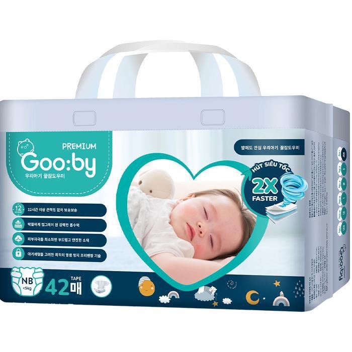 Bịch bỉm Gooby đêm size Newborn