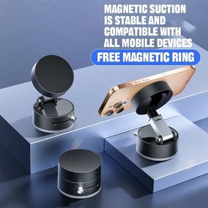Accessories Vacuum Suction Cup Magnetic bracket Foldable And Extendable Phone And Mobile Phone Holder Car Holder Automotive Interior Accessories