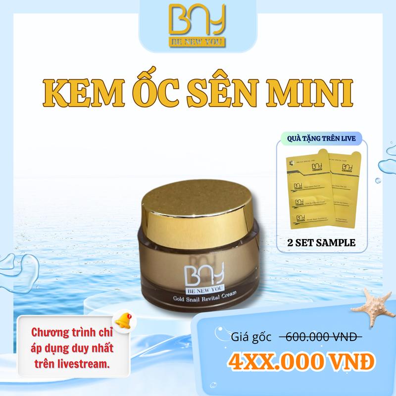 Kem Ốc Sên Mini Size 25ml - Dưỡng Ẩm Sâu Giảm Thâm Nám