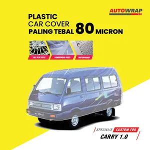 Cover Mobil Plastik Carry 1.0 Sarung Pelindung Transparan Anti Air -AUTOWRAP