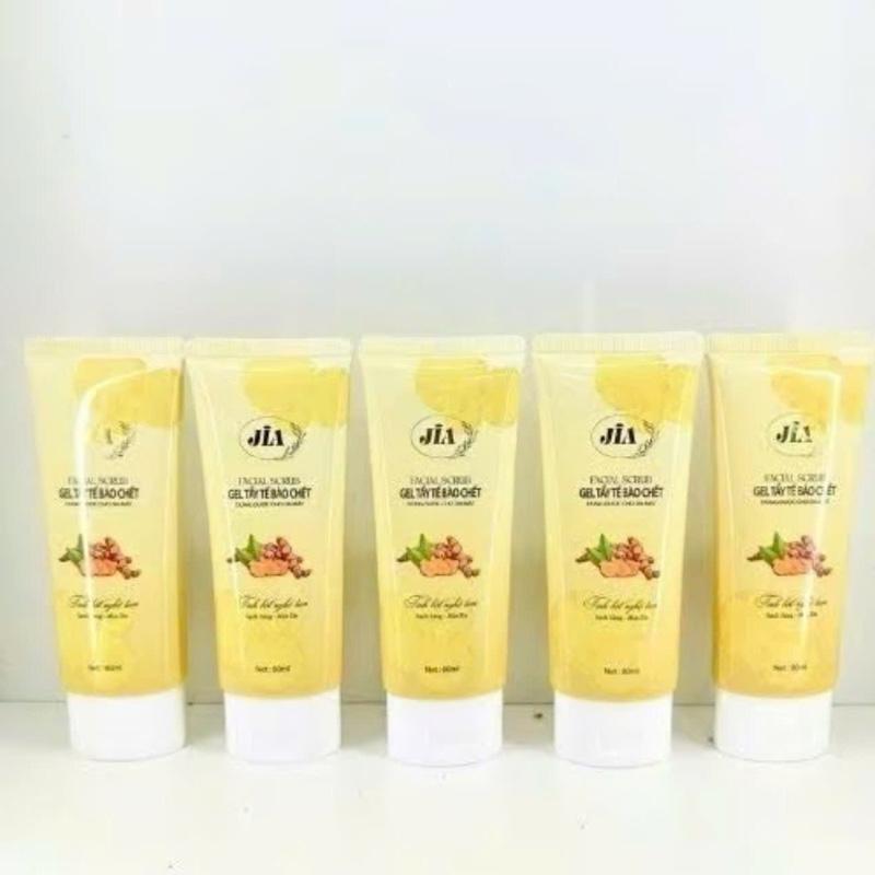 Gel tẩy tế bào chết mặt cho da sáng mịn Jia Nghệ Tươi, Diếp Cá Trà Xanh 80ml 3