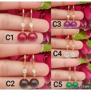 promo Anting wanita baru giok impor model terbaru dan terlaris