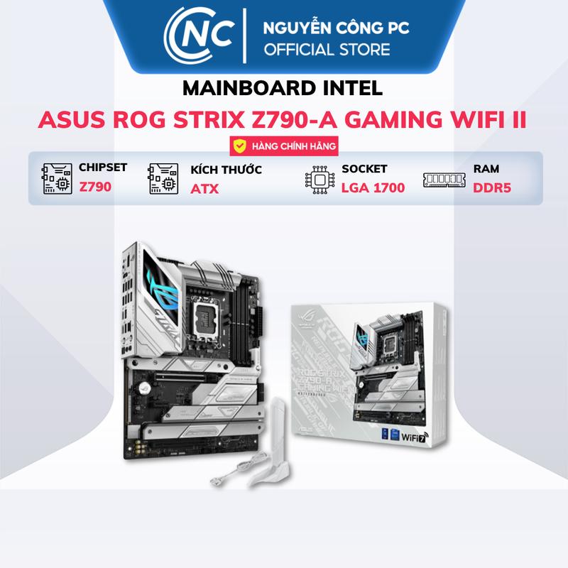 Mainboard Intel ASUS ROG STRIX Z790-A GAMING WIFI II - BH 36 Tháng