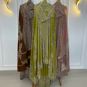 Mukena Jumbo Nancy Bahan Rayon Print Premium PO (Pre-Order) || BY WFA HOMEDRESS