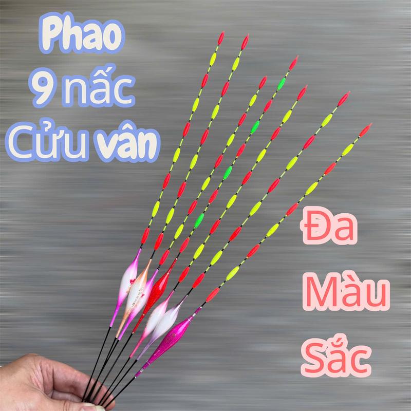 Phao câu đài hố đấu cửu vân 9 Nấc ,săn hàng chất liệu Nano không tự cân,Fishing Đi Câu Bắt Cá Câu Cá