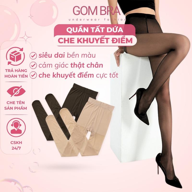 Quần tất che khuyết điểm chân Gom Bra, quần tất da chân chất liệu thun mềm mịn siêu dai, mỏng nhẹ thoáng khí - SA-1019