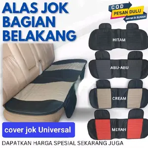 cover alas jok bagian belakang / tengah alas pelindung jok mobil kulit sintetis cover jok universal Car