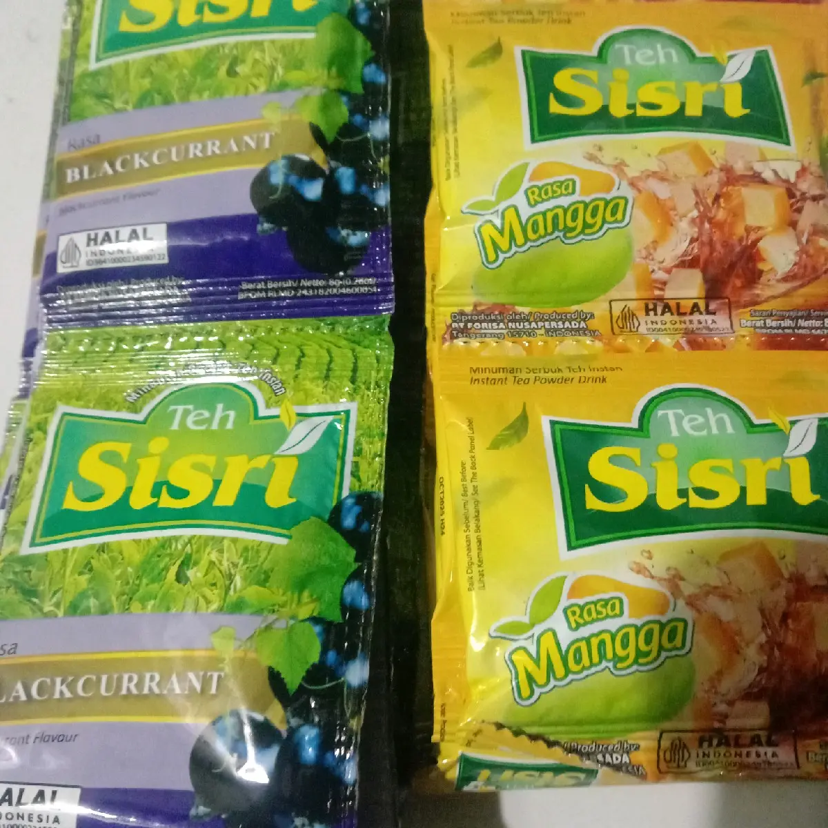 [8 gram x 10] teh sisri renteng Tea