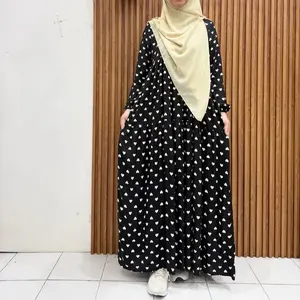 Fany Dress Gamis Rayon Viscose Busui Friendly