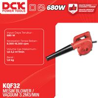 Gambar DCK Mesin Blower / Vacuum 3.2m3/min / Blower Angin 680 Watt KQF32 dari DCK Power Tools Indonesia Kota Administrasi Jakarta Barat 3 Tokopedia