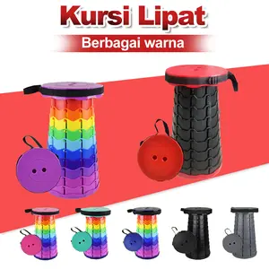 LOOGU Kursi Lipat Outdoor Kursi Lipat Camping 150kg Portable Kursi Gunung Kursi Pancing Tempat Duduk Camping Bangku