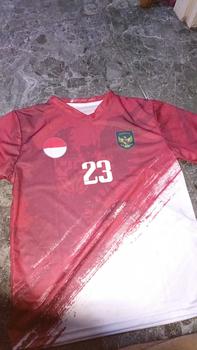 Product Review of Baju Kaos Jersey TIMNAS INDONESIA AFF Piala Dunia U-23 Indonesia 2023 Panitia Karang Taruna HUT RI Agustusan Bisa Custom Satuan bisa cod from a**2 0