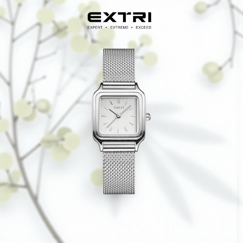 EXTRI Women's 1079 Watch Stainless steel Vintage design - TikTok Shop ...