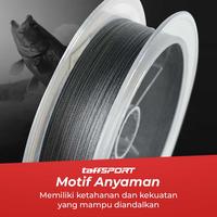 Gambar TaffSPORT DYNAEAM Senar Pancing Power Up Braid Line 100M - FM10 - 0.2 dari Taffware Official Store Kota Administrasi Jakarta Barat 2 Tokopedia