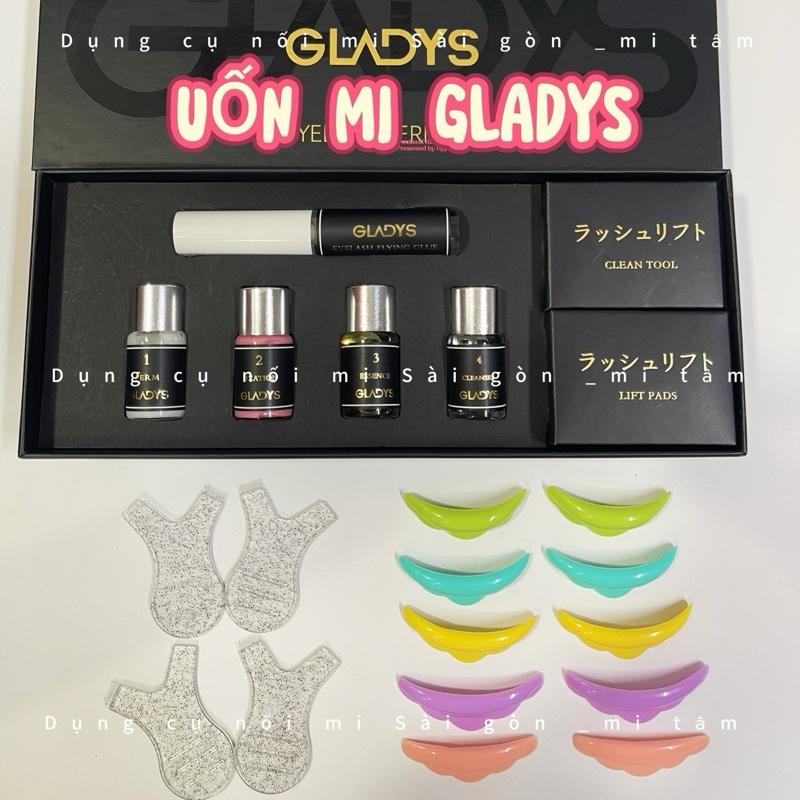 Bộ uốn mi collagen Gladys VIP nhật chính hãng , sét uốn mi cao cấp,  Dụng cụ nối mi - Phụ liệu nối mi Mi Tâm - Trang Điểm 7