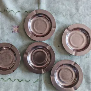 Asbak Murah 5pcs – Bahan Stainless, Anti Karat, Cocok Buat dirumah maupun untuk Usaha!