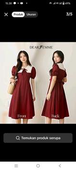 Product Review of [Dear Femme] NEW CLASSY Minna Dress | Premium Knit Collection | Dress Wanita Korea from M**J 0