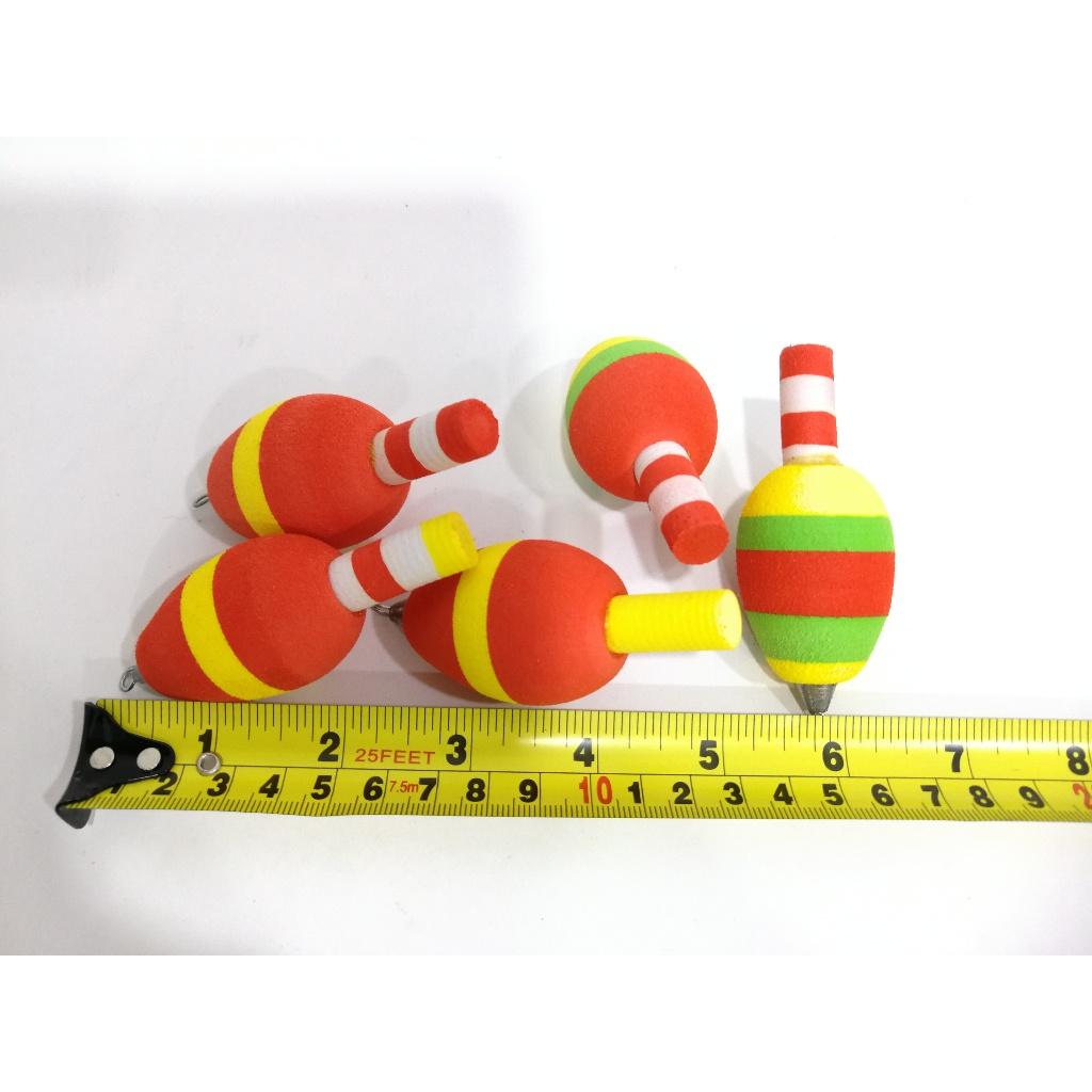 (5xPcs) Fishing Float Type Oval Stick Apungan Pancing Memancing