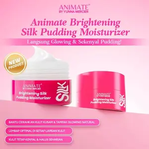 [SIAP KIRIM] Animate Brightening Silk Pudding Moisturizer 10 gr