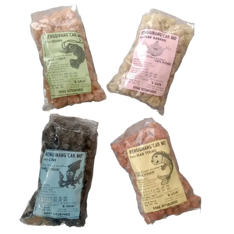 1pcs Rengginang Mentah Situbondo Rasa Bawang Bentuk Jujjuk/Jumput Tanpa Dijemur ±400g 2
