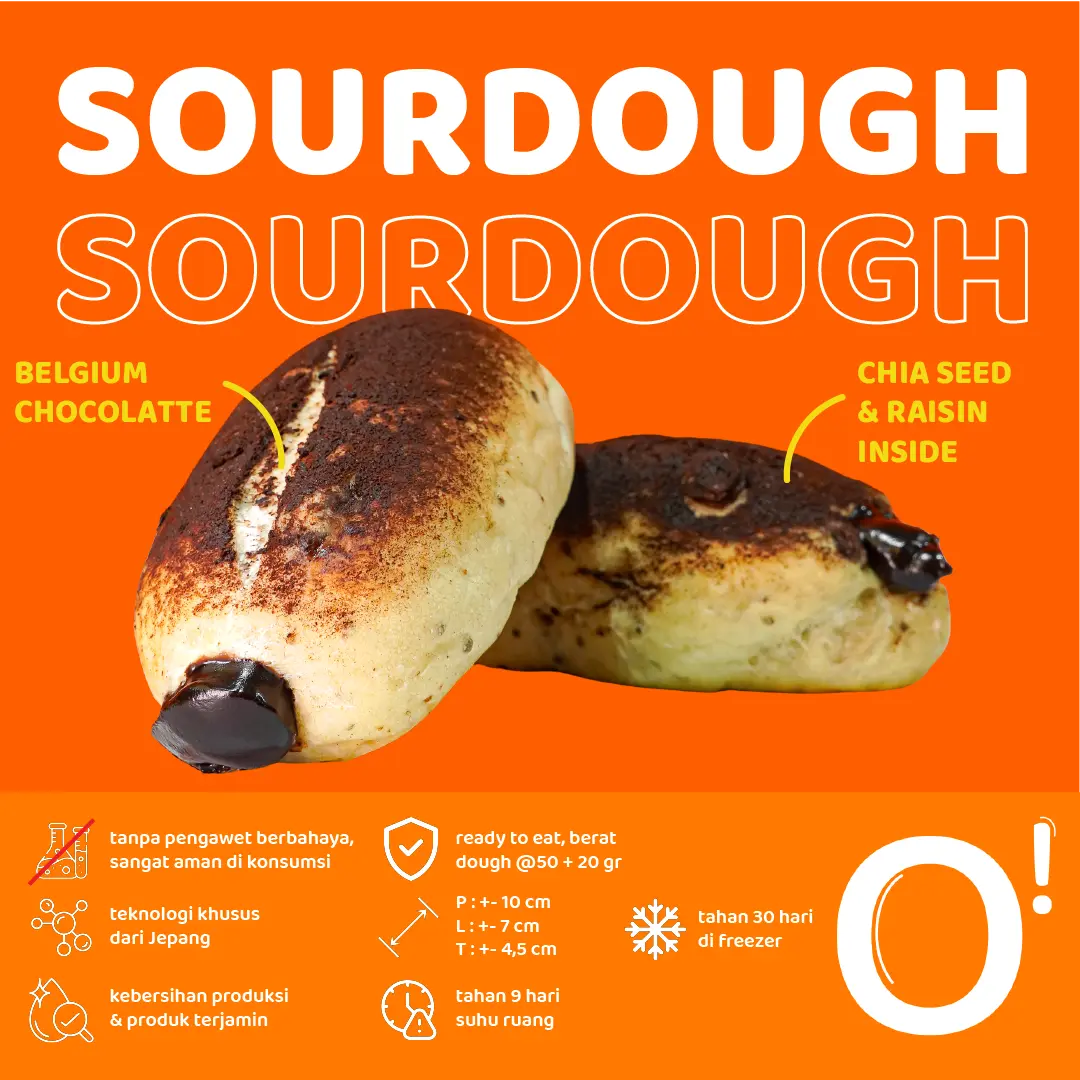 Belgium Chocolate Raisin [#2 BEST SELLER]