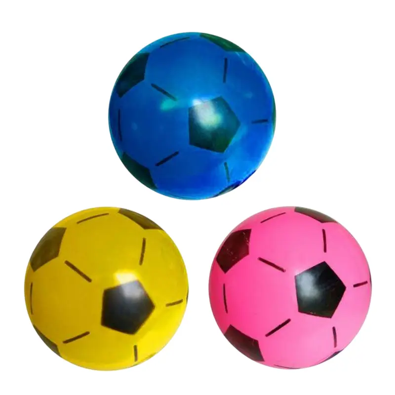 Mainan Anak Bola Karet Warna Warni Diameter 22cm 2