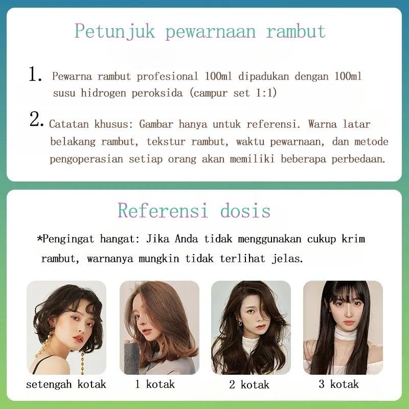 【Tidak perlu pemutih】STYLE FIT cat rambut ash grey*200ml sari tumbuhan murni, tidak memerlukan pemutihan, pewarnaan rambut mudah di rumah (hair color pewarna rambut,cat rambut milk tea,bleaching rambut,milk tea ash hair colormilk tea hair color)