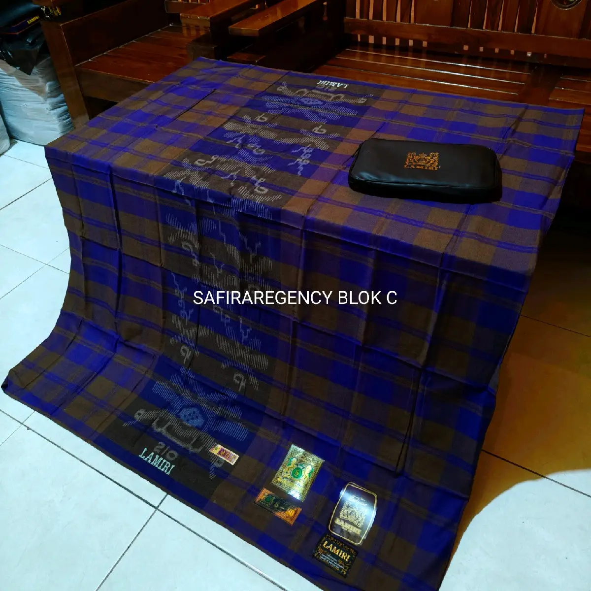 Sarung Lamiri motif KDT/sandur