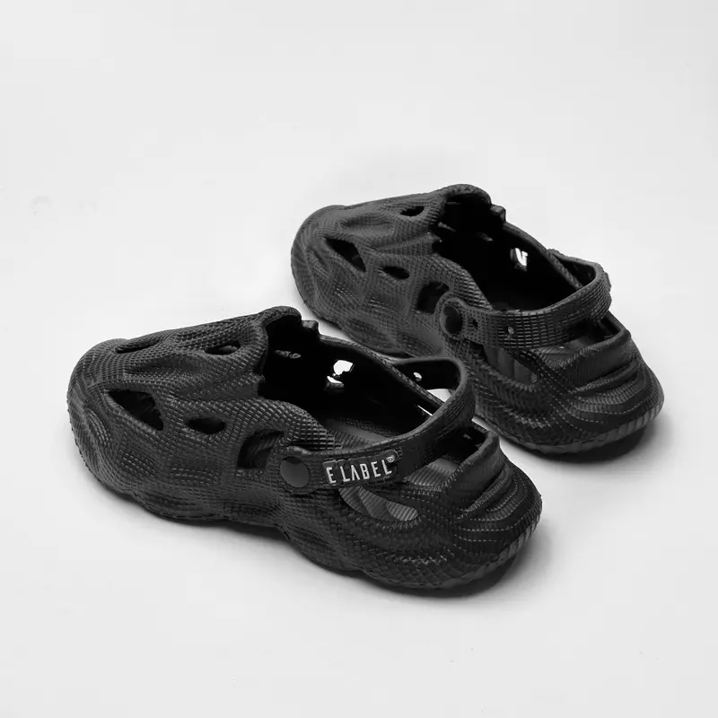 E Label - Sandal Monster Polo |  Sandal Slop Pria Sandal Sepatu Pria Sandal Clog Karet Sendal 3