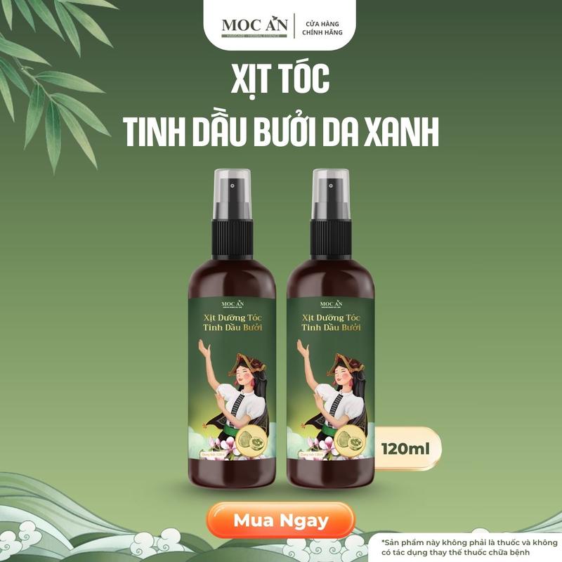  X2BT120M - Combo 2 Chai Xịt Tinh Dầu Vỏ Bưởi Da Xanh Mộc Ân Haircare 120ml Hỗ Trợ Giảm Rụng Mọc Tóc Chăm Sóc Tóc 