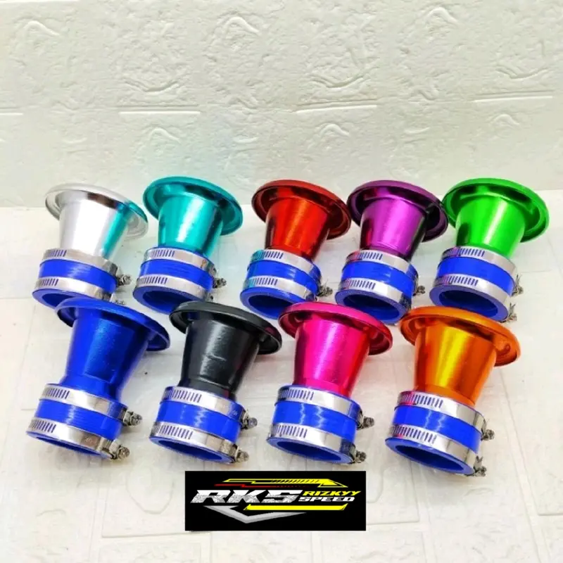 Velocity Throttle Body Downdraft Super Flow TB 22 24 26 28 30 32 34 36 Universal Nmax Aerox PCX Vario Beat Motorcycle 4