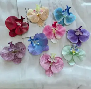 Jepitan estetik model anggrek cantik warna wari jepitan bunga anggrek kekinian ala korea