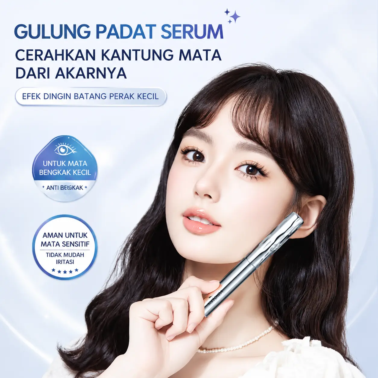 2.Maskara Bulu Mata Panjang & Lentik, Anti Air & Keringat Tidak Luntur Tahan Lama, Mudah Digunakan Pemula, Menutrisi Bulu Mata Aman Untuk Mata Sensitif