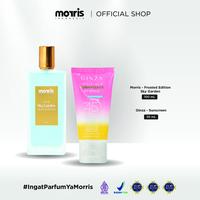 Gambar [Exclusive Bundle] Morris Eau De Parfum Frosted Edition 100ml X Ginza Sunscreen 30ml | Parfum Cewek Tahan Lama & Sunscreen Anti Sinar UV - RoseVanXSunscren30ml dari Morris Indonesia_NEW Kab. Tangerang 3 Tokopedia