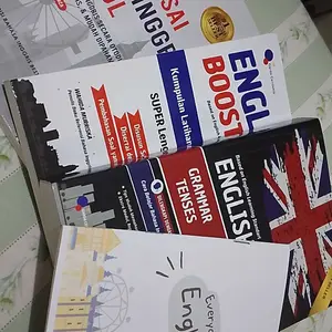 Paket Murah 3 Buku Bahasa Inggris Bestseller (Otodidak Inggris + English Killer + English Booster + Everyday English)